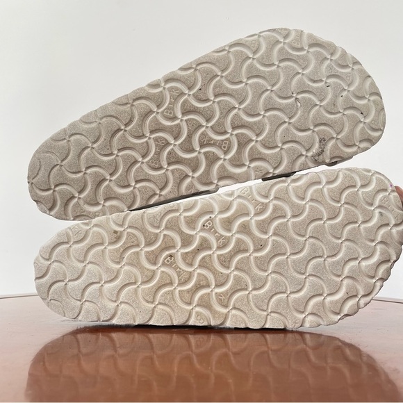 Birkenstock Women’s Mayari Birko Flor White Strap Sandals | EU 39 - Picture 5 of 8